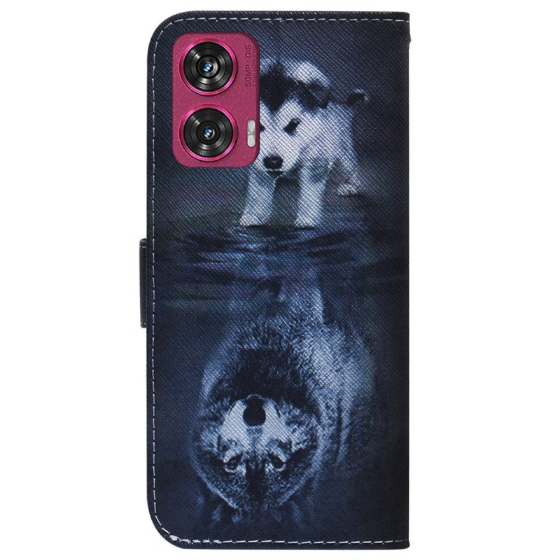 Bescherming Hoesje Motorola Edge 50 Fusion Puppydroom