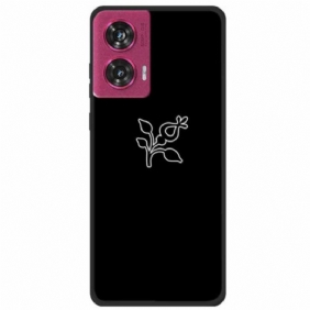 Case Hoesje Motorola Edge 50 Fusion Telefoonhoesje Bloem