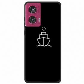 Case Hoesje Motorola Edge 50 Fusion Telefoonhoesje Cruiseschip