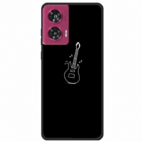 Cover Hoesje Motorola Edge 50 Fusion Telefoonhoesje Viool