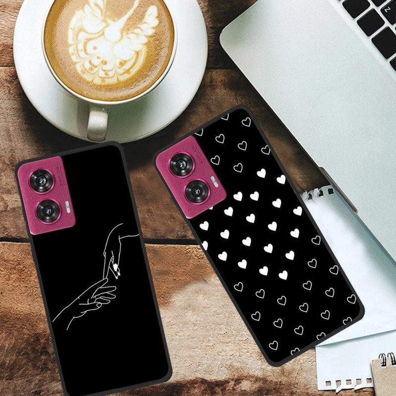 Hoesje Voor Motorola Edge 50 Fusion Hertenhoorns