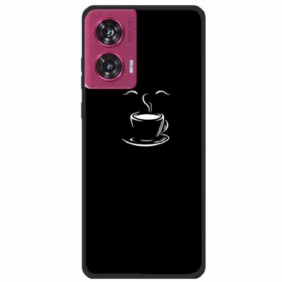 Hoesje Voor Motorola Edge 50 Fusion Koffie