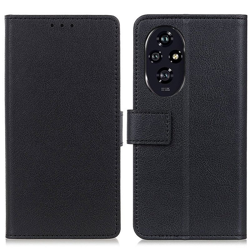 Flip Case Leren Honor 200 Klassiek