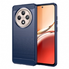 Hoesje Oppo Reno 12f 5g Geborstelde Koolstofvezel