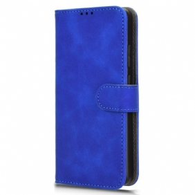 Leren Hoesje Oppo Reno 12f 5g Suède Stijl Bescherming Hoesje