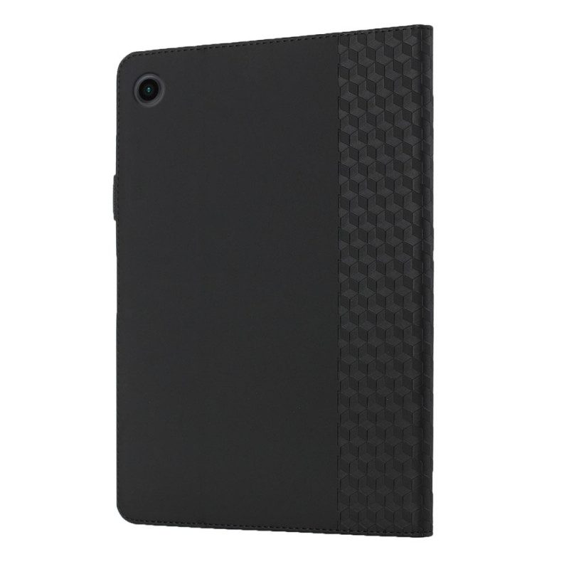 Case voor Samsung Galaxy Tab A8 (2021) Getextureerde Elastische Band