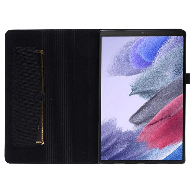 Case voor Samsung Galaxy Tab A8 (2021) Geweven Textuur