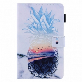 Folio-hoesje voor Samsung Galaxy Tab A8 (2021) Ananas Patroon