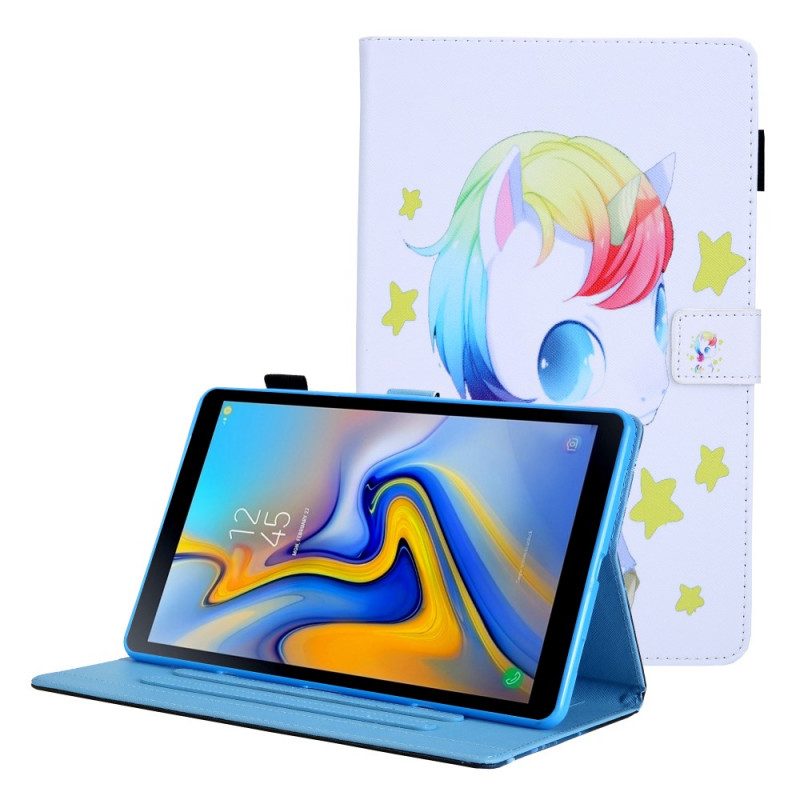 Folio-hoesje voor Samsung Galaxy Tab A8 (2021) Eenhoorn