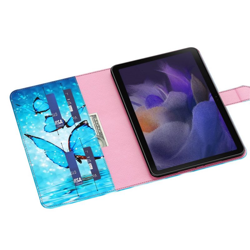 Folio-hoesje voor Samsung Galaxy Tab A8 (2021) Vlinders