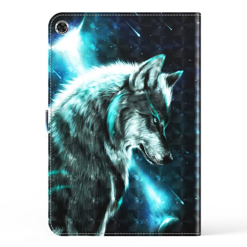 Folio-hoesje voor Samsung Galaxy Tab A8 (2021) Wilde Wolf