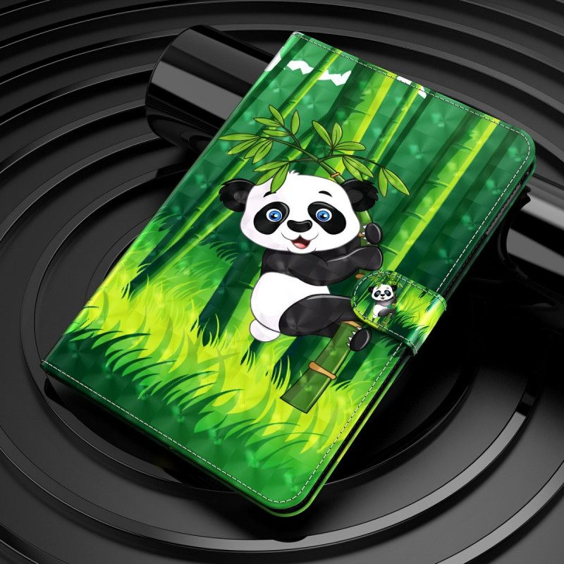 Leren Hoesje voor Samsung Galaxy Tab A8 (2021) Panda