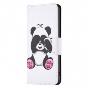 Flip Case voor iPhone 15 Plus Panda