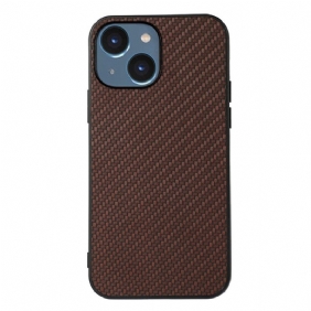 Hoesje voor iPhone 15 Plus Koolstofvezel