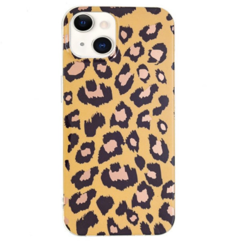 Hoesje voor iPhone 15 Plus Luipaard