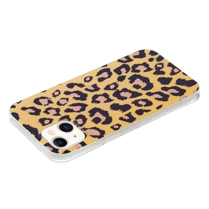 Hoesje voor iPhone 15 Plus Luipaard