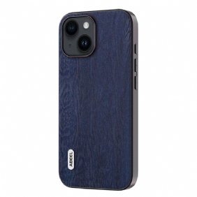 Hoesje voor iPhone 15 Plus Stijlvol Abeel-hout