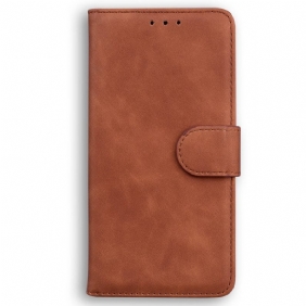 Leren Hoesje voor iPhone 15 Plus Zacht Leerstijl