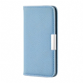 Bescherming Hoesje voor iPhone 13 Pro Max Folio-hoesje Imitatieleer Litchi Ultra Chic