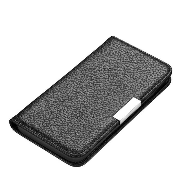 Bescherming Hoesje voor iPhone 13 Pro Max Folio-hoesje Imitatieleer Litchi Ultra Chic