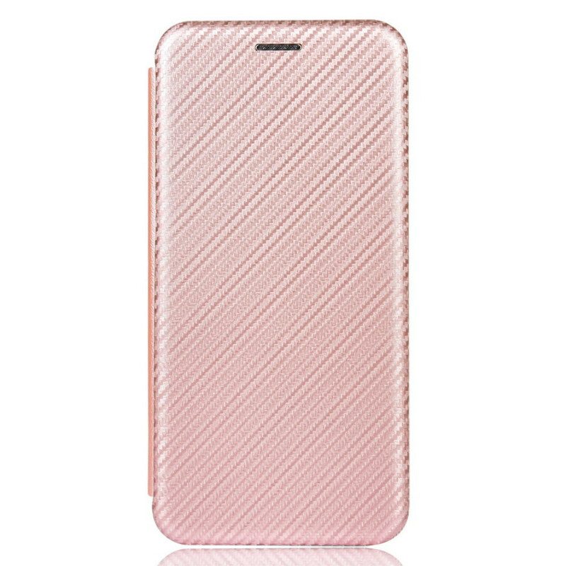 Bescherming Hoesje voor iPhone 13 Pro Max Folio-hoesje Koolstofvezel