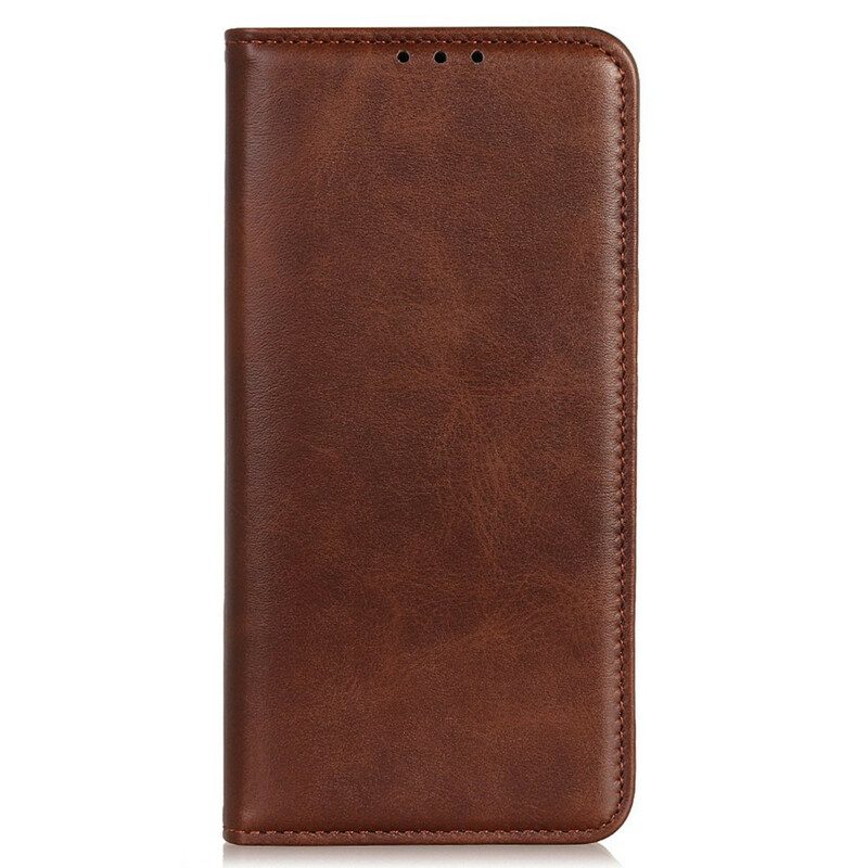 Bescherming Hoesje voor iPhone 13 Pro Max Folio-hoesje Lychee Splitleer