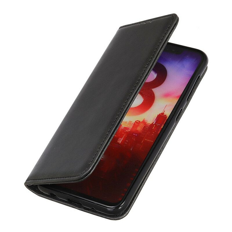 Bescherming Hoesje voor iPhone 13 Pro Max Folio-hoesje Lychee Splitleer