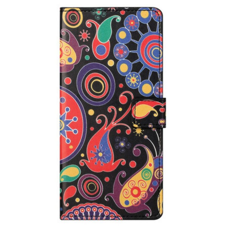 Flip Case voor iPhone 13 Pro Max Galaxy-ontwerp