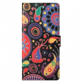 Flip Case voor iPhone 13 Pro Max Galaxy-ontwerp