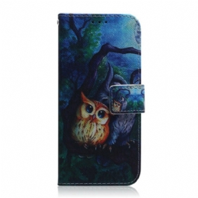 Flip Case voor iPhone 13 Pro Max Schilderij Van Uilen