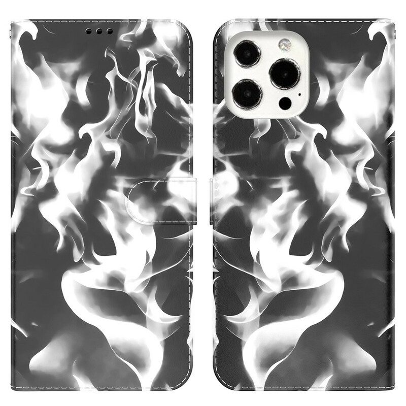 Folio-hoesje voor iPhone 13 Pro Max Abstract Patroon