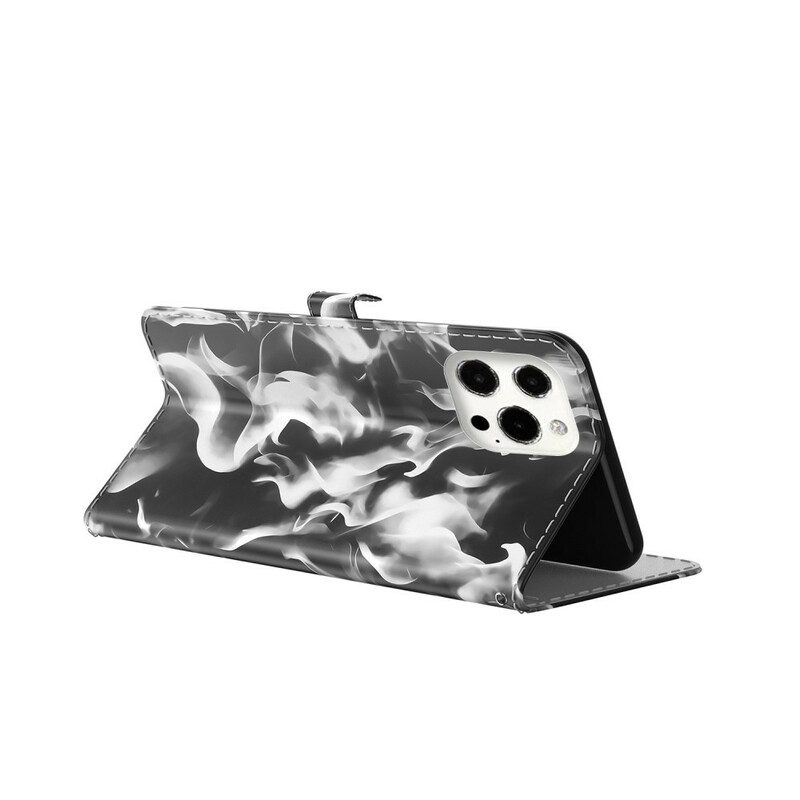 Folio-hoesje voor iPhone 13 Pro Max Abstract Patroon