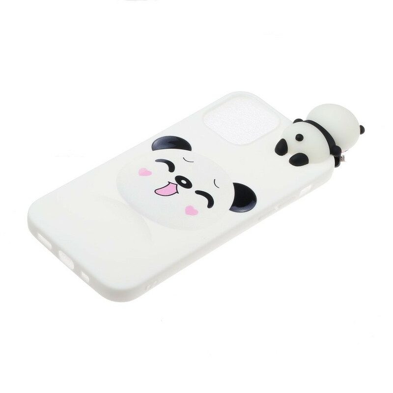 Hoesje voor iPhone 13 Pro Max Coole Panda 3d