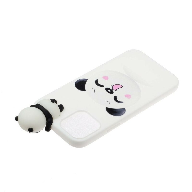 Hoesje voor iPhone 13 Pro Max Coole Panda 3d