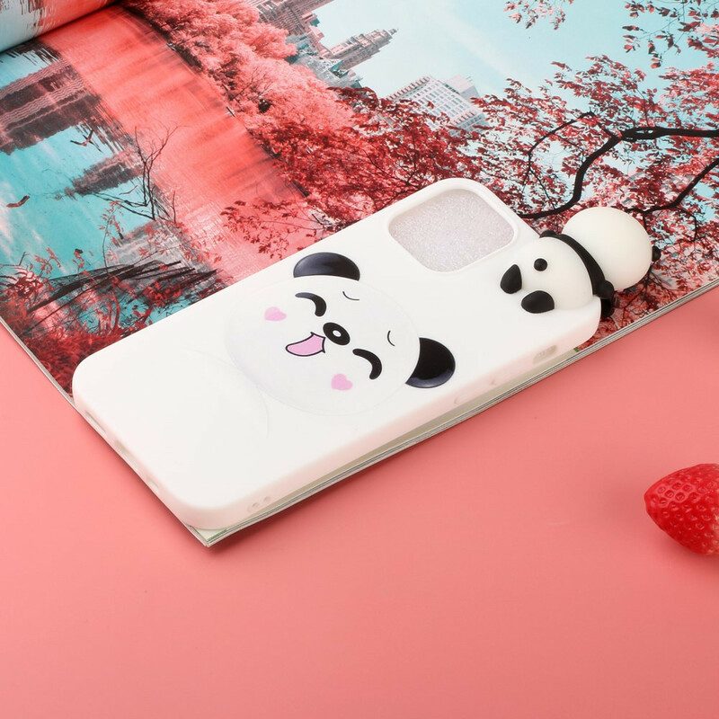 Hoesje voor iPhone 13 Pro Max Coole Panda 3d