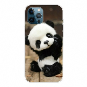 Hoesje voor iPhone 13 Pro Max Flexibele Panda