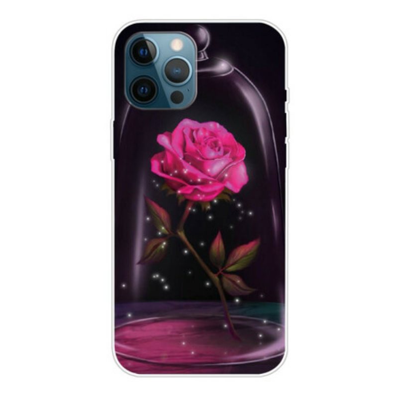 Hoesje voor iPhone 13 Pro Max Magisch Roze