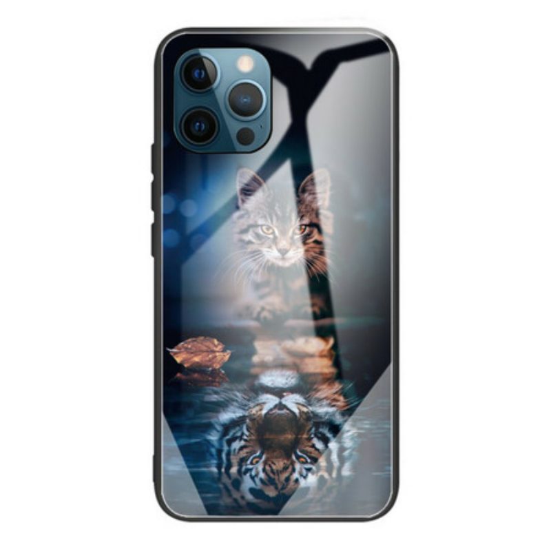 Hoesje voor iPhone 13 Pro Max Mijn Tijger Gehard Glas