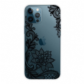 Hoesje voor iPhone 13 Pro Max Prachtig Kant