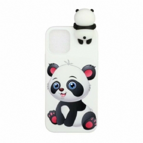 Hoesje voor iPhone 13 Pro Max Schattige Panda 3d