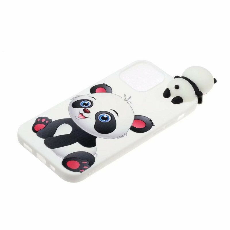 Hoesje voor iPhone 13 Pro Max Schattige Panda 3d