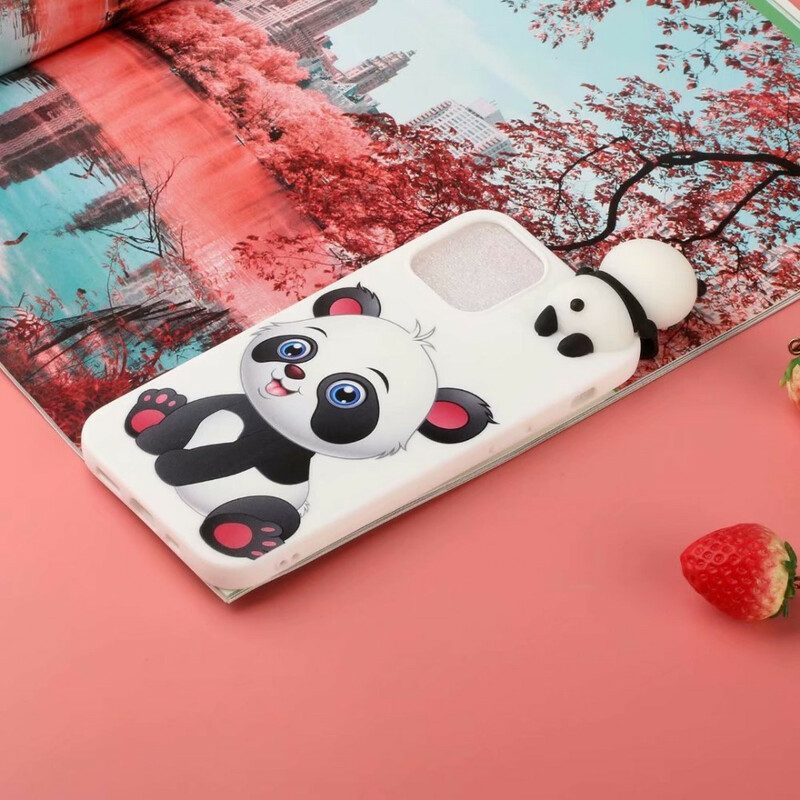 Hoesje voor iPhone 13 Pro Max Schattige Panda 3d