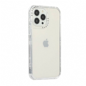 Hoesje voor iPhone 13 Pro Max Transparant Getint