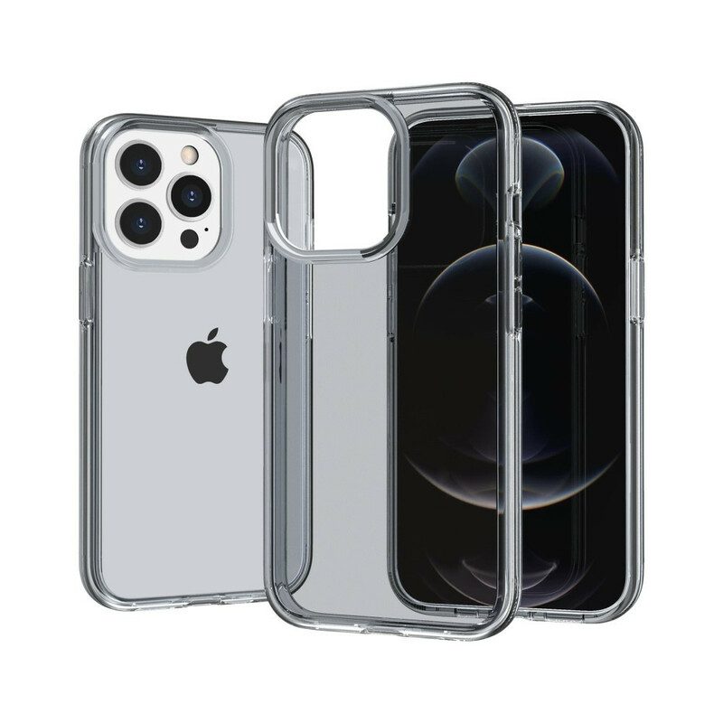 Hoesje voor iPhone 13 Pro Max Transparant Getint