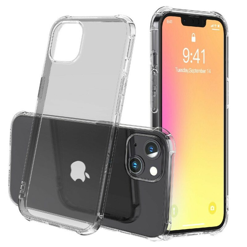 Hoesje voor iPhone 13 Pro Max Transparante Leeu-beschermkussens