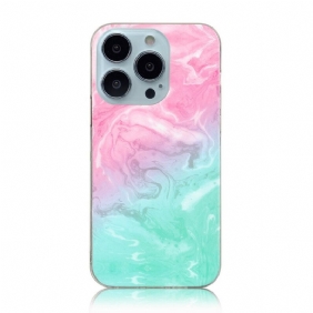 Hoesje voor iPhone 13 Pro Max Vereenvoudigd Marmer