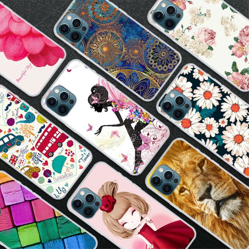 Hoesje voor iPhone 13 Pro Max Vrijheid Bloemen