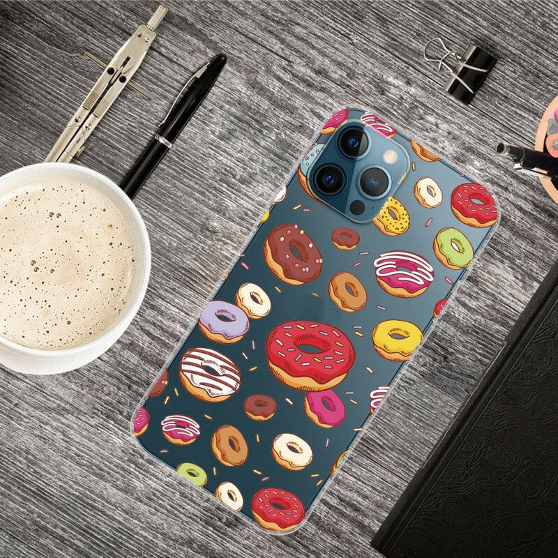 Telefoonhoesje voor iPhone 13 Pro Max Hou Van Donuts