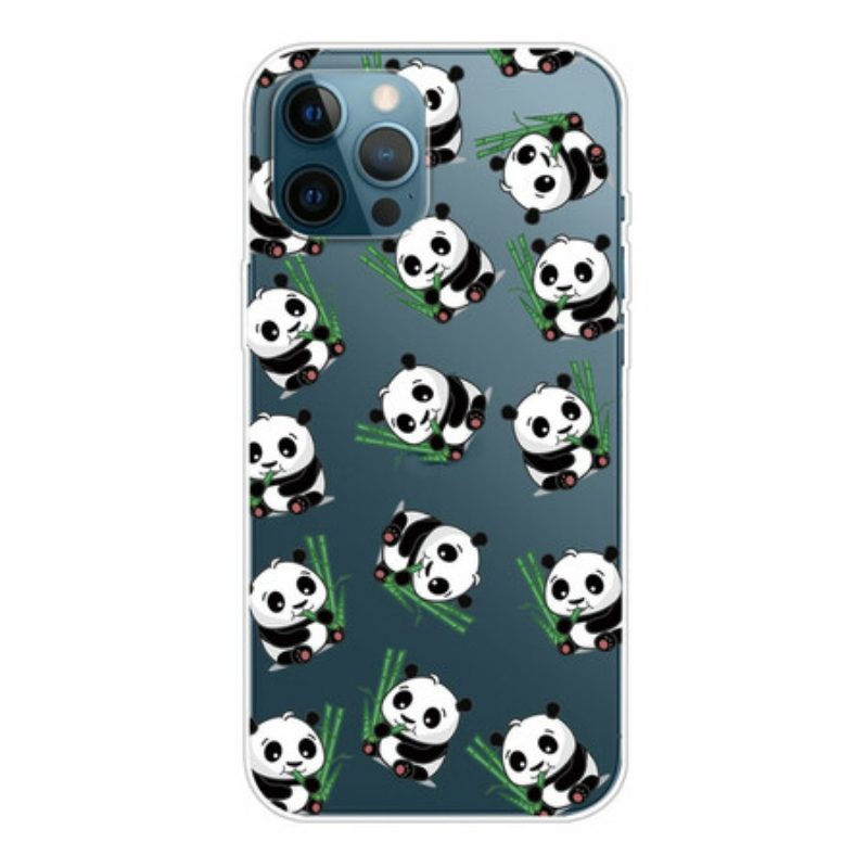 Telefoonhoesje voor iPhone 13 Pro Max Kleine Panda's