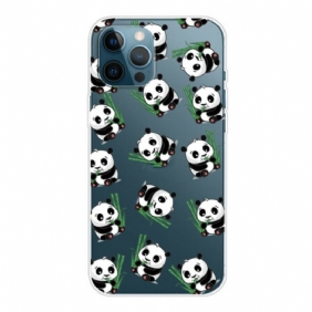 Telefoonhoesje voor iPhone 13 Pro Max Kleine Panda's